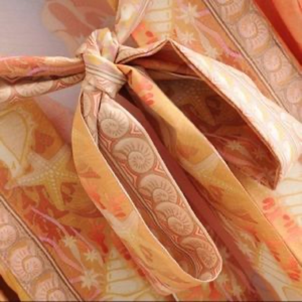 Mermaid Dreams Boho Kimono Duster Robe Coverup Summer Vacation Beach Wrap - Picture 7 of 9